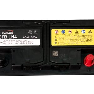 Ắc quy Platinum EFB LN4 (80 AH; 800 CCA)