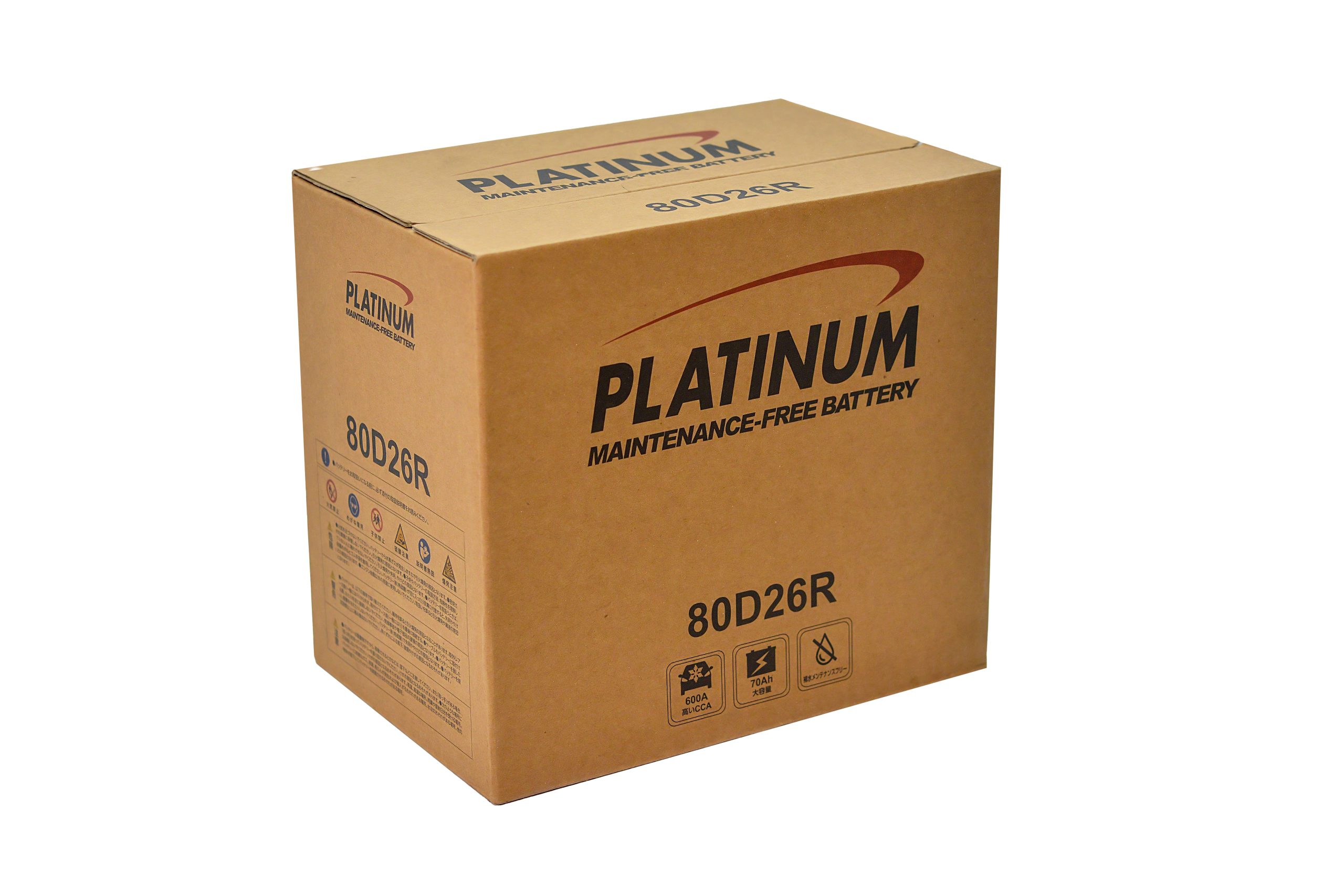Ắc quy Platinum 80D26R (70 AH; 600 CCA)