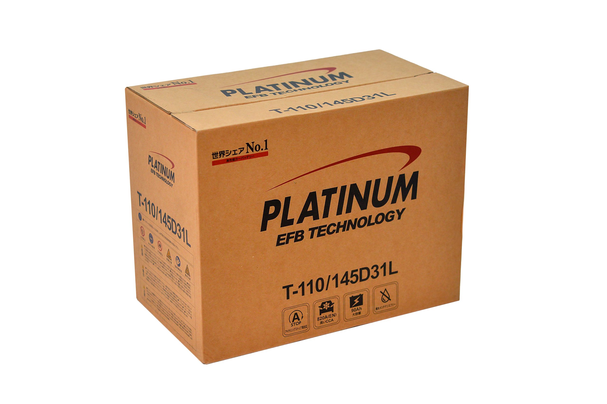 Ắc quy Platinum T-110/ 145D31L (90 AH; 820 CCA)